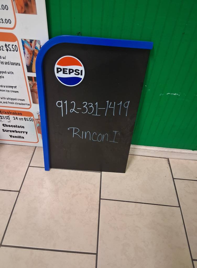 El Rincón Mexicano Restaurant Menu