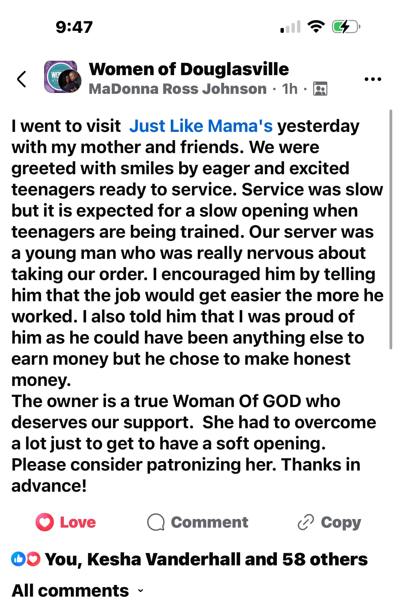 Photo credit: facebook