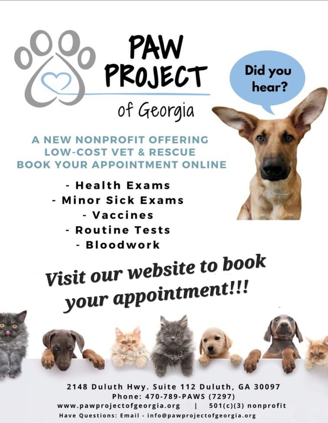 Paw Project of Georgia Duluth