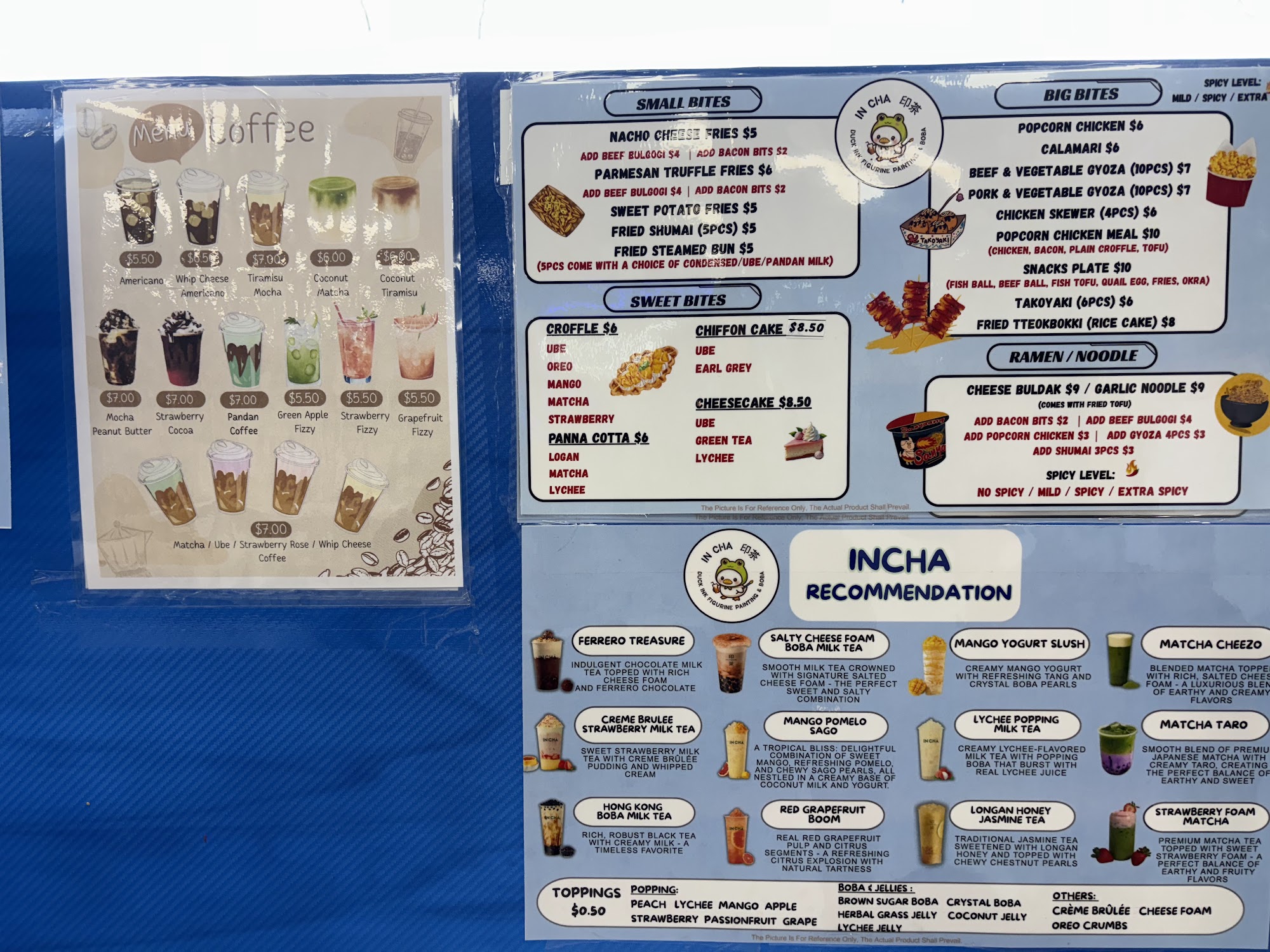 Incha Duluth - Duck Ink Figurine Painting & Boba Menu