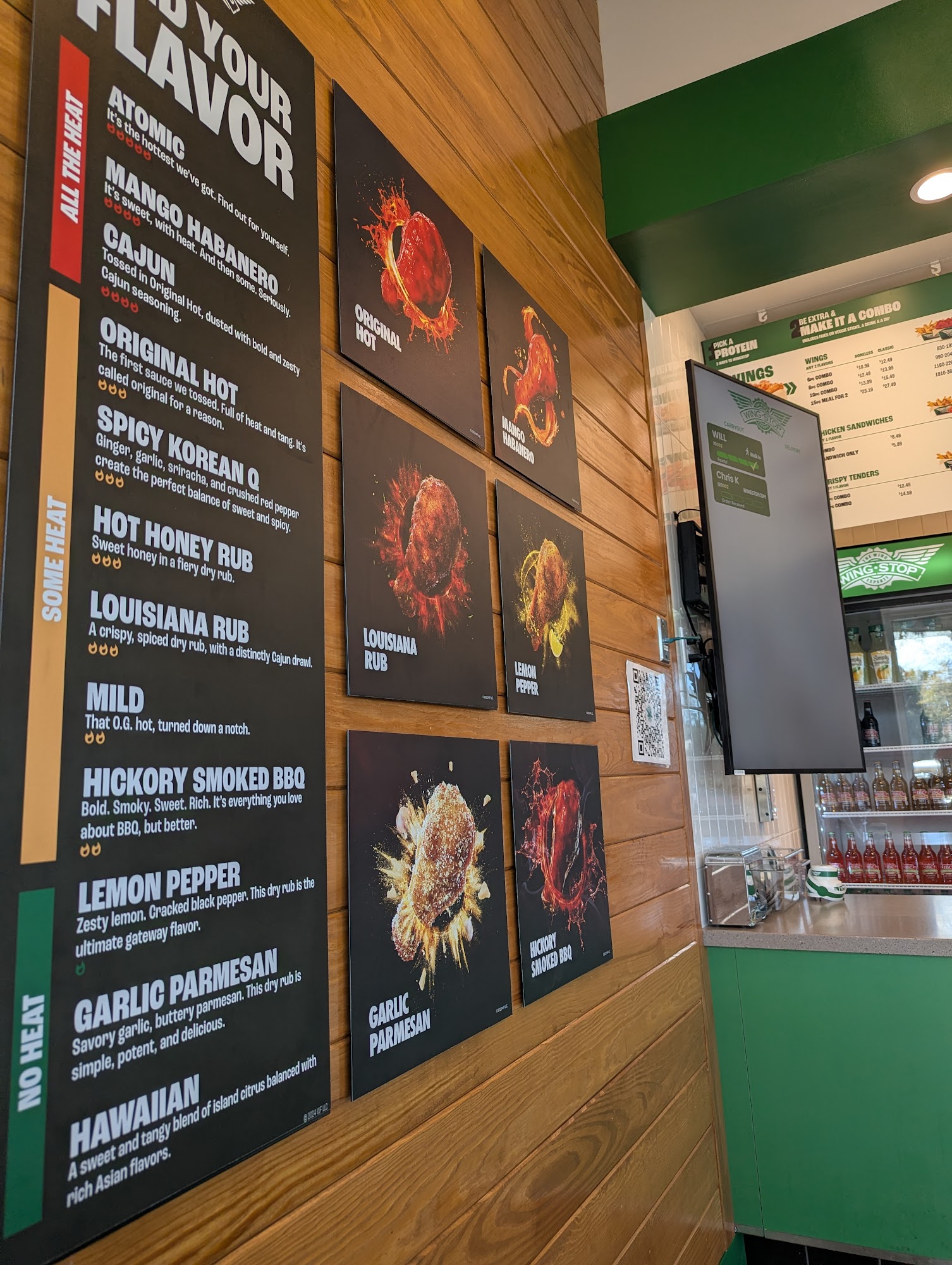 Wingstop Menu