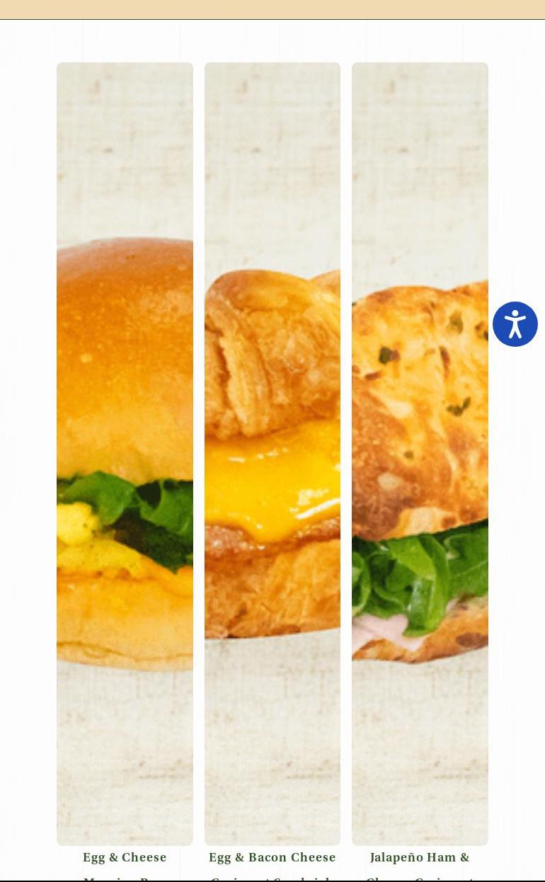 Tous Les Jours Menu