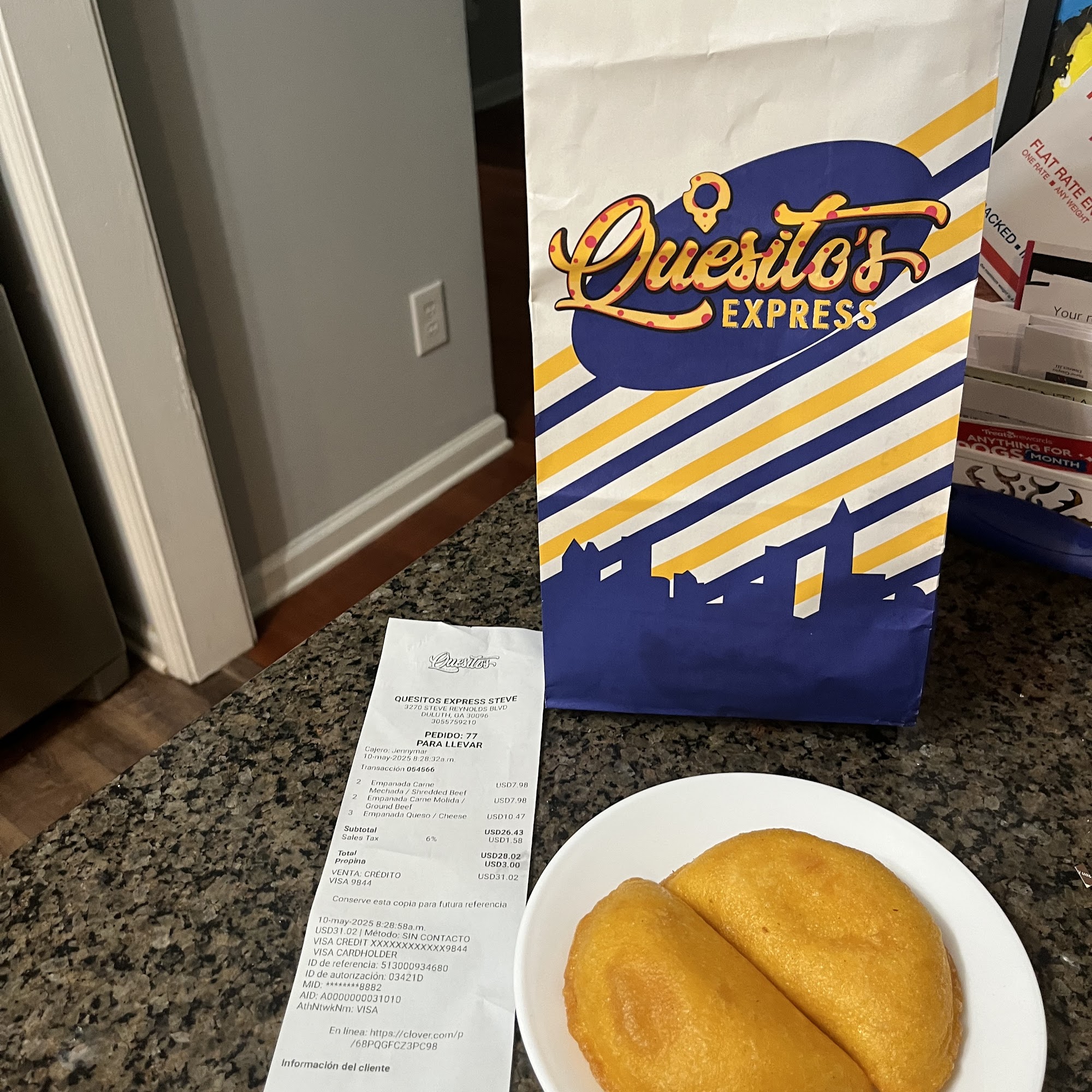 Quesito’s Express Menu