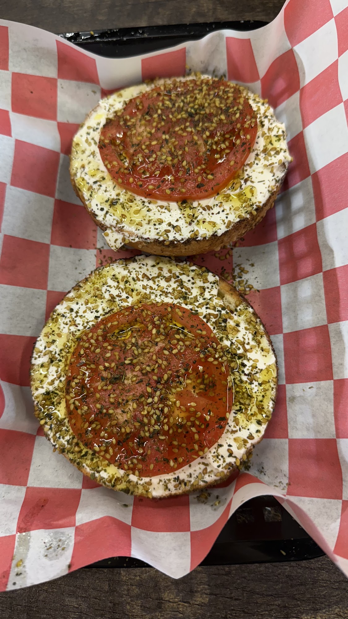 Yaba's Bagels Menu