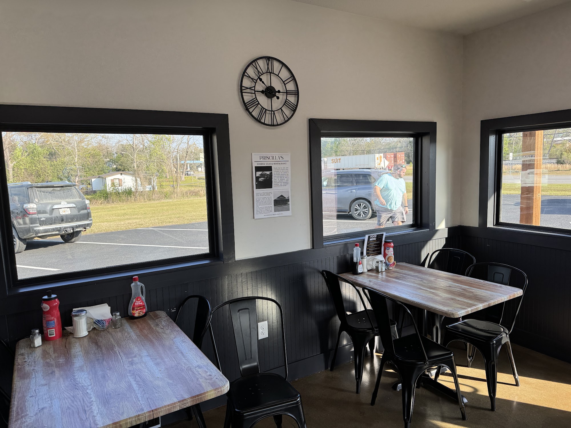Priscilla's Restaurant and Loaded Teas Menu