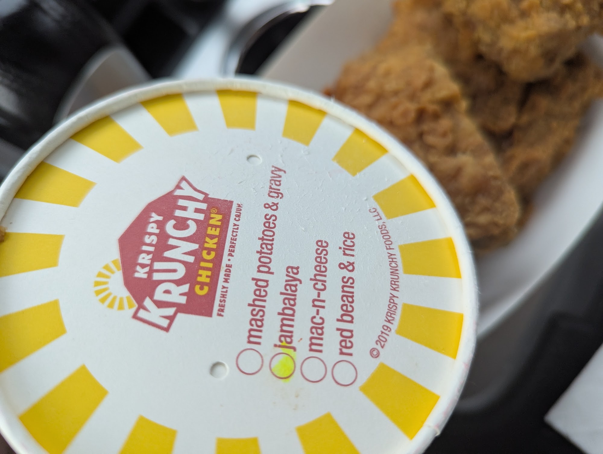 Krispy Krunchy Chicken Menu