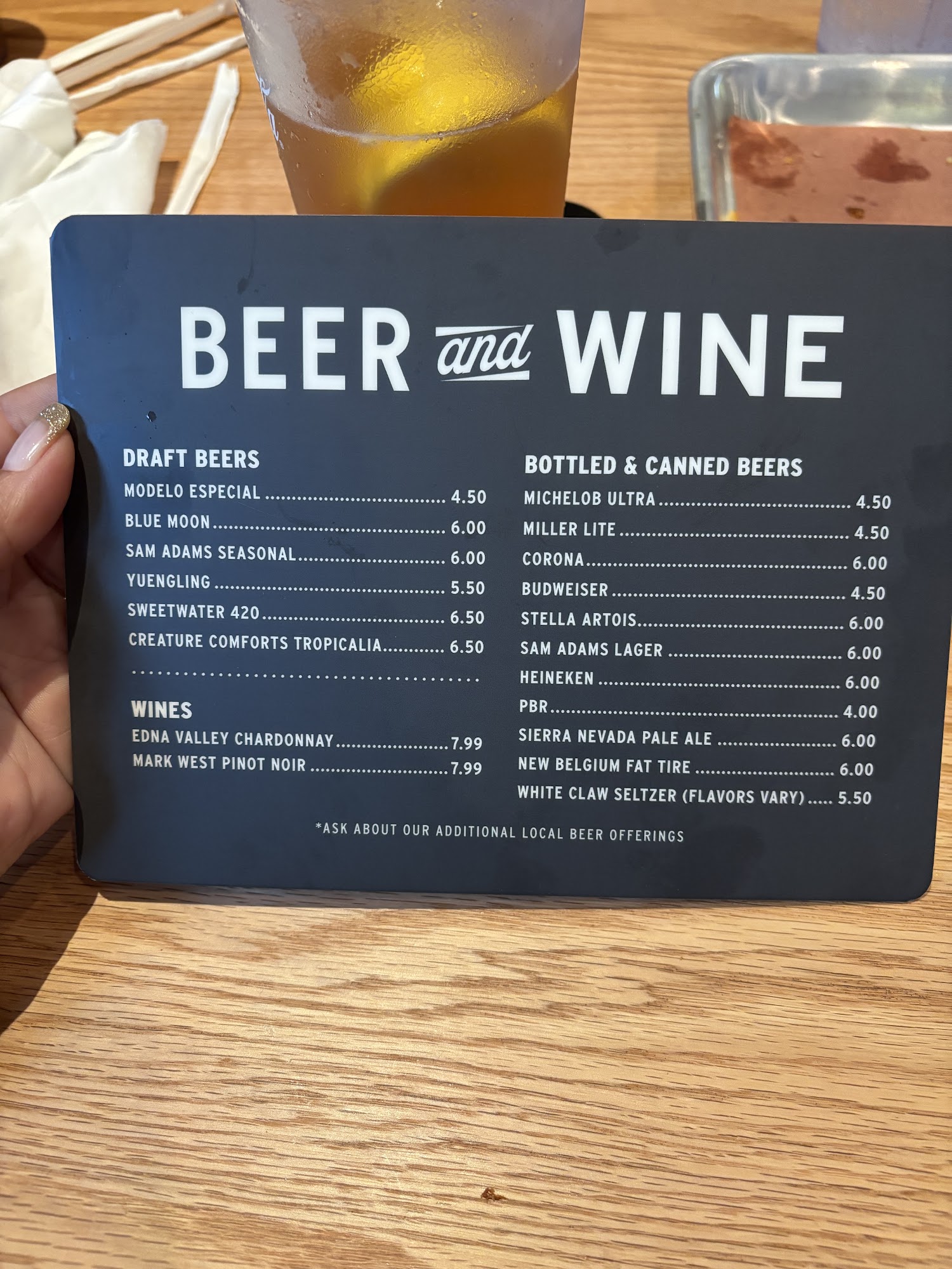 Jim 'N Nick's Bar-B-Q Menu