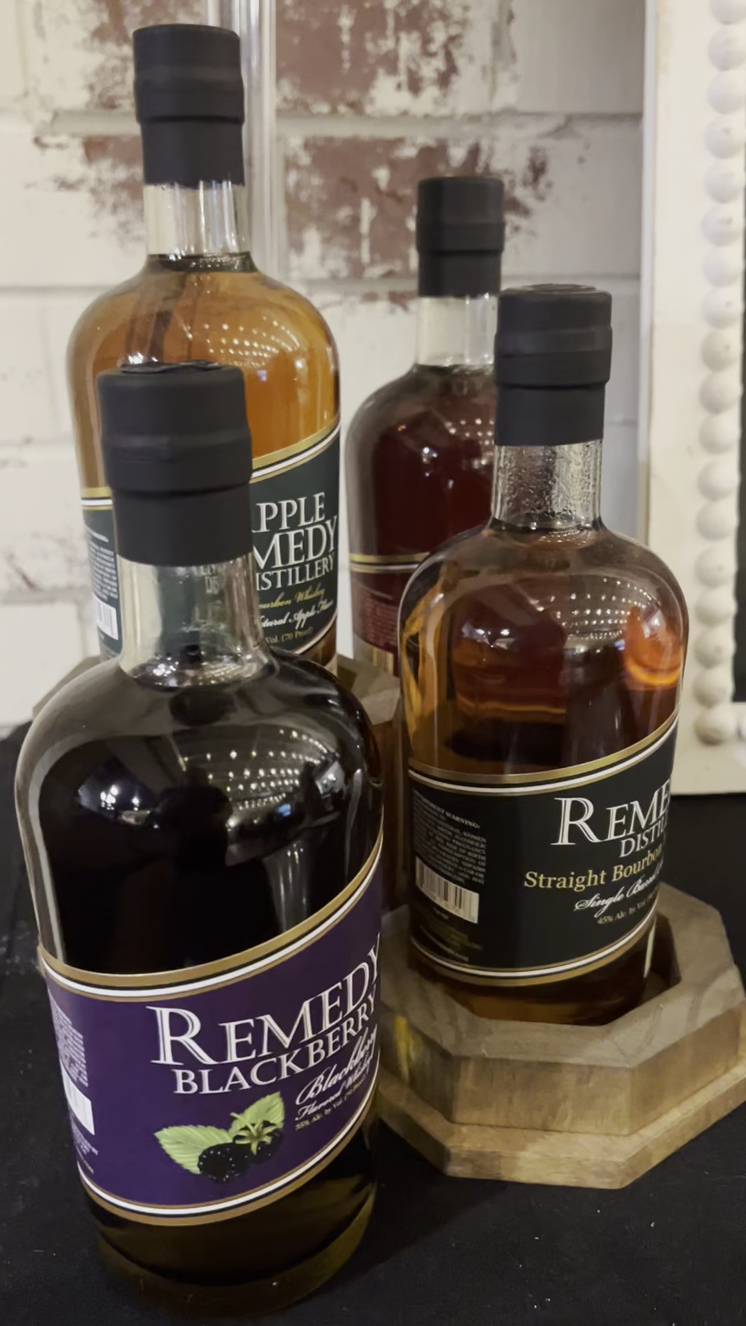 Remedy Distillery Menu