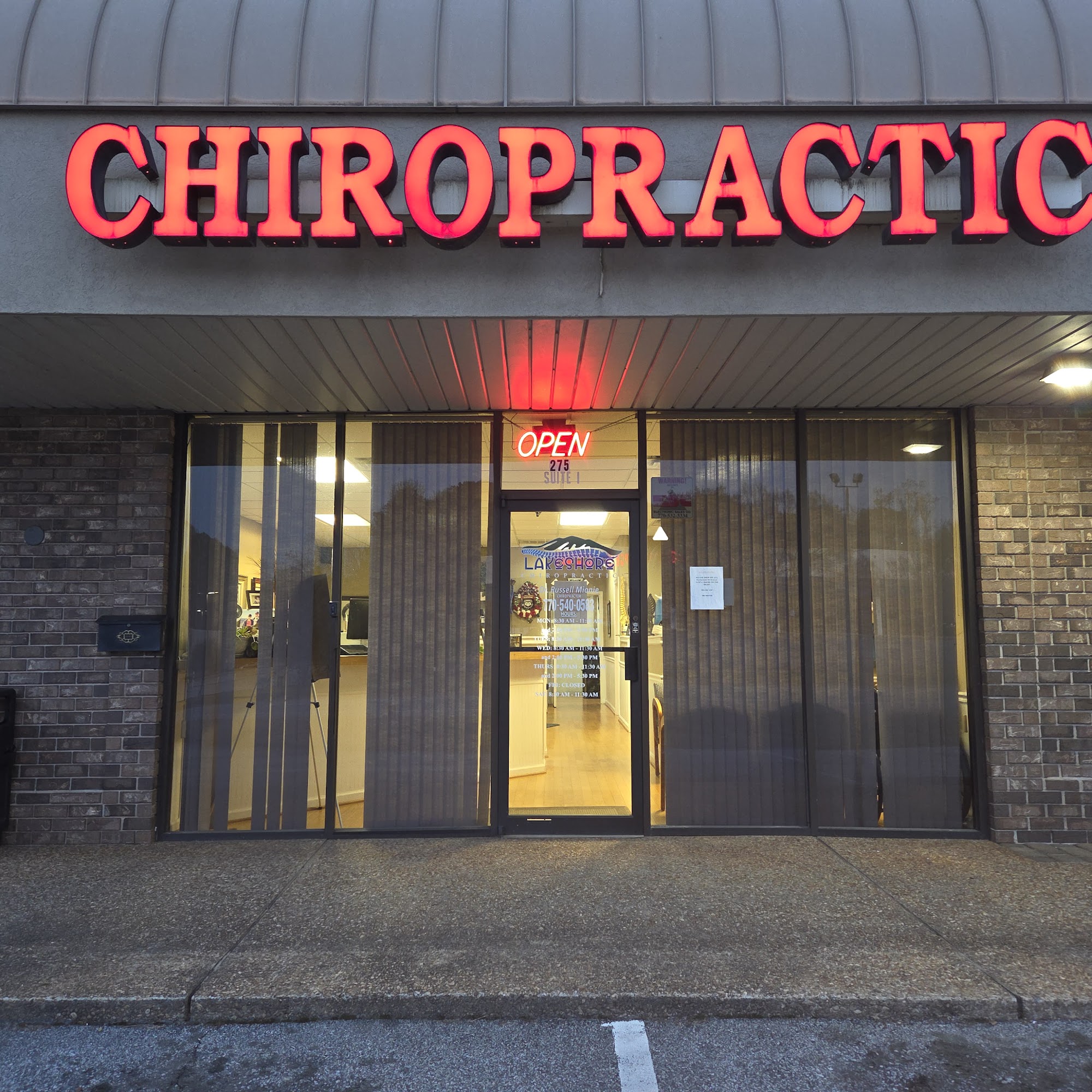 Lakeshore Chiropractic - Gainesville GA 275 Pearl Nix Pkwy Suite 1, Gainesville Georgia 30501