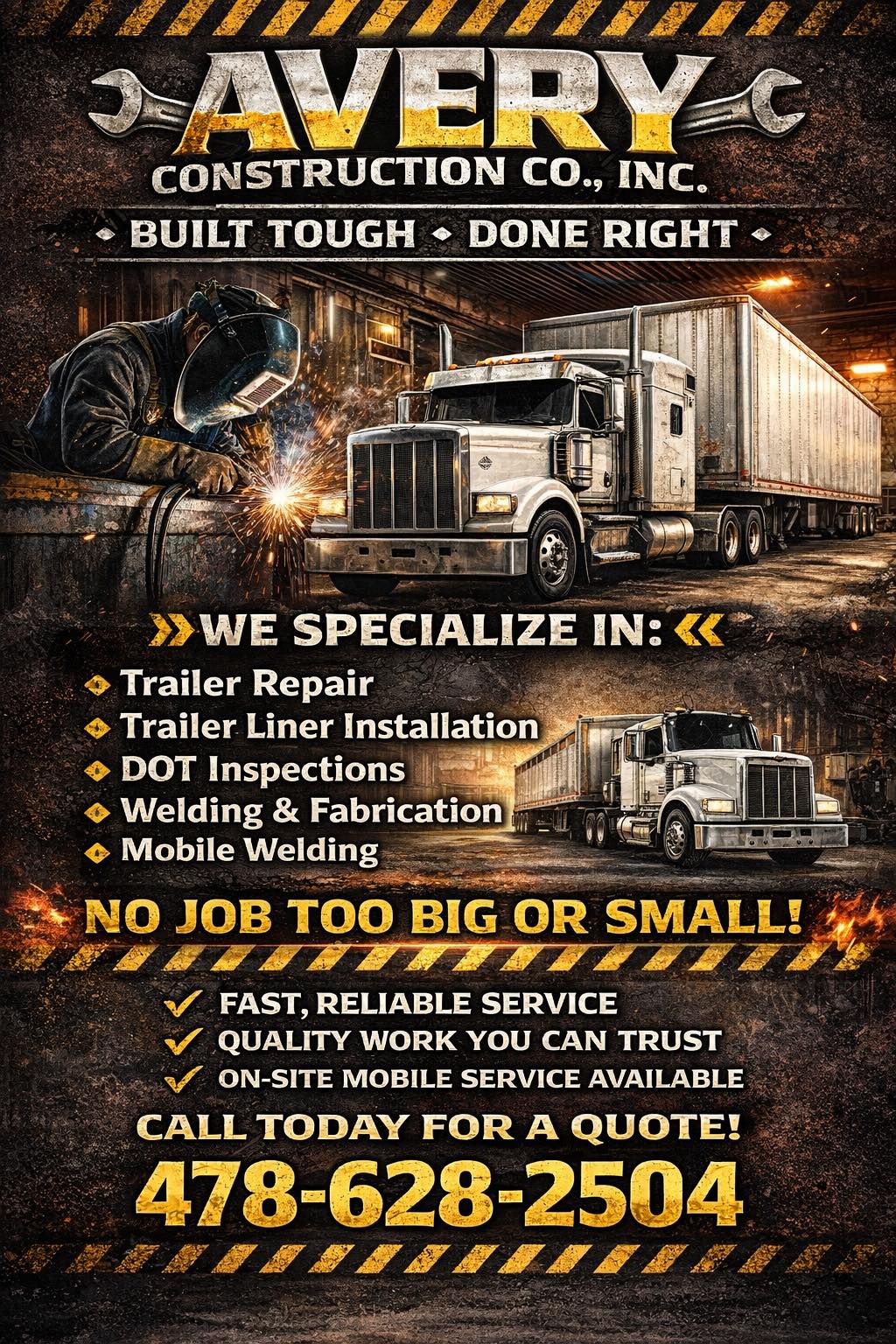 Avery Construction Co 104 Pine St, Gordon Georgia 31031