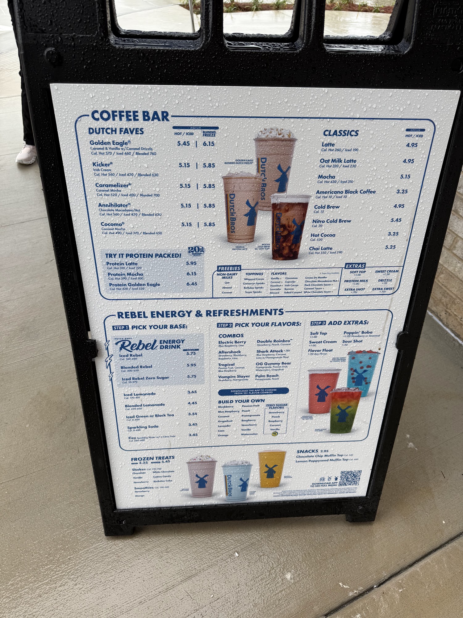Dutch Bros Coffee Menu