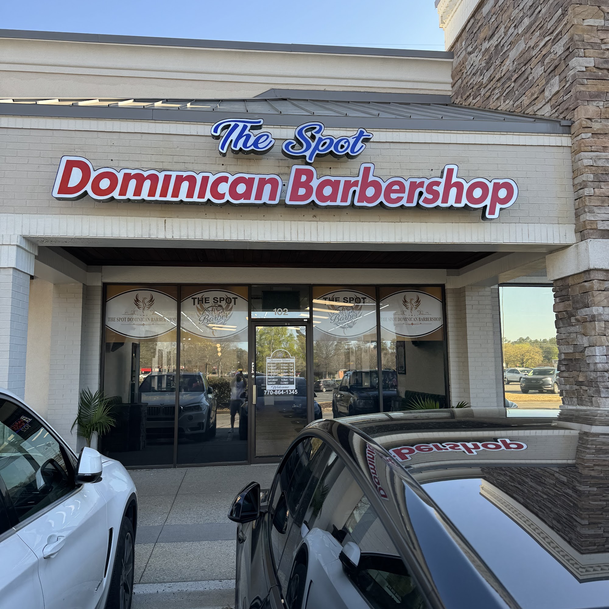 The Spot Dominican Barbershop Next to Dominos Pizza, 10955 Jones Bridge Rd #102, Johns Creek Georgia 30022