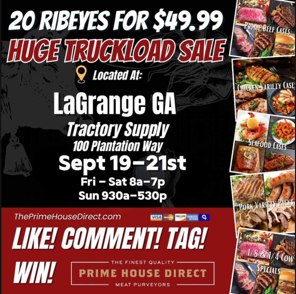 Premium Meat & Seafood