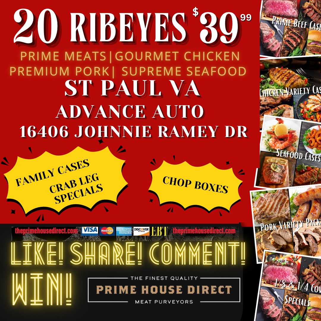 Premium Meat & Seafood Menu