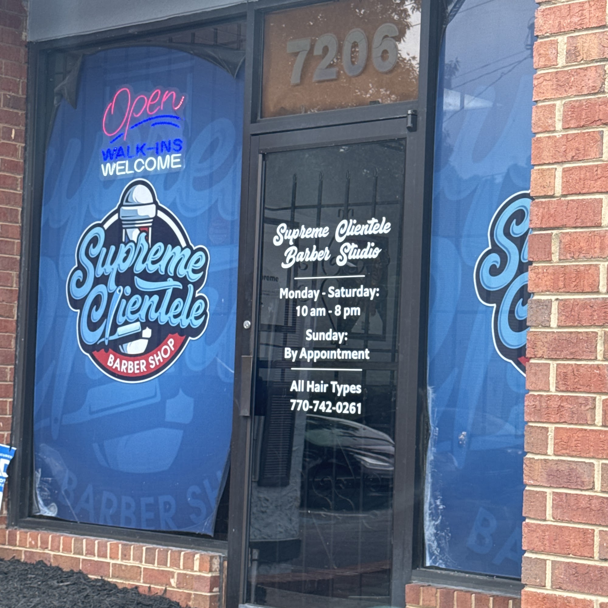 Supreme Clientele Barber Shop 7206 Tara Blvd, Jonesboro Georgia 30236