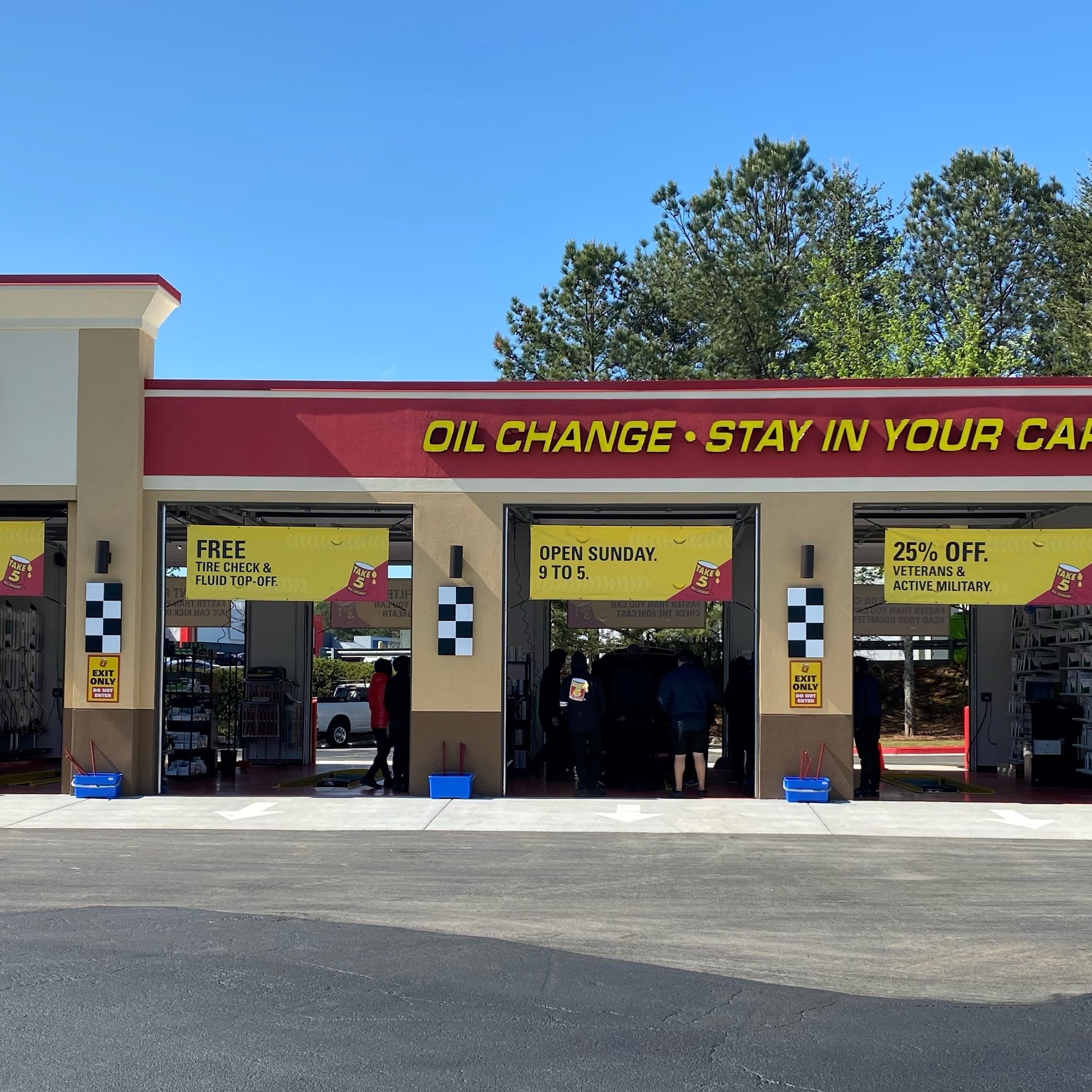 Take 5 Oil Change