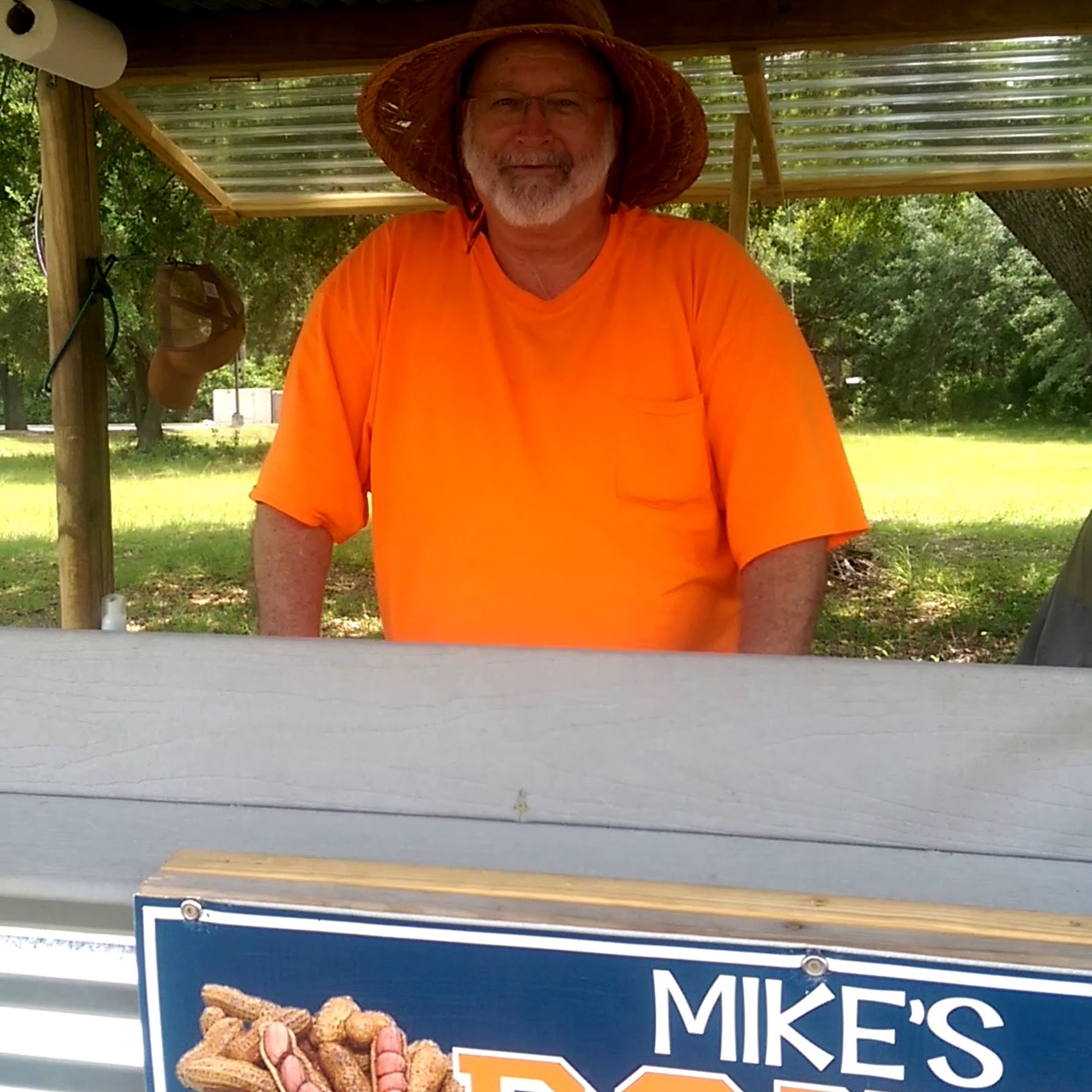 Mike's Boiled Peanuts Wagon Kingsland