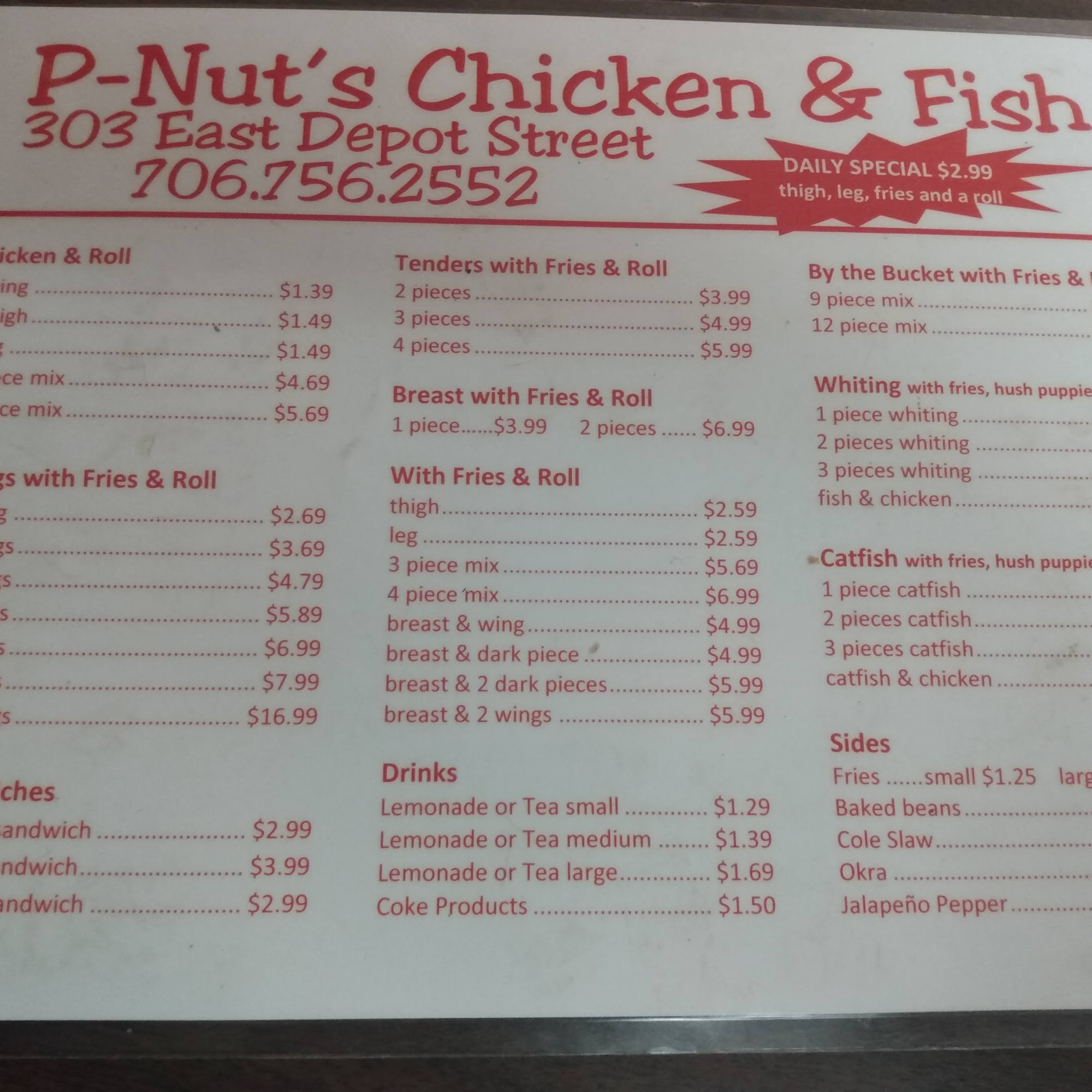 P-Nut's Chicken & Fish