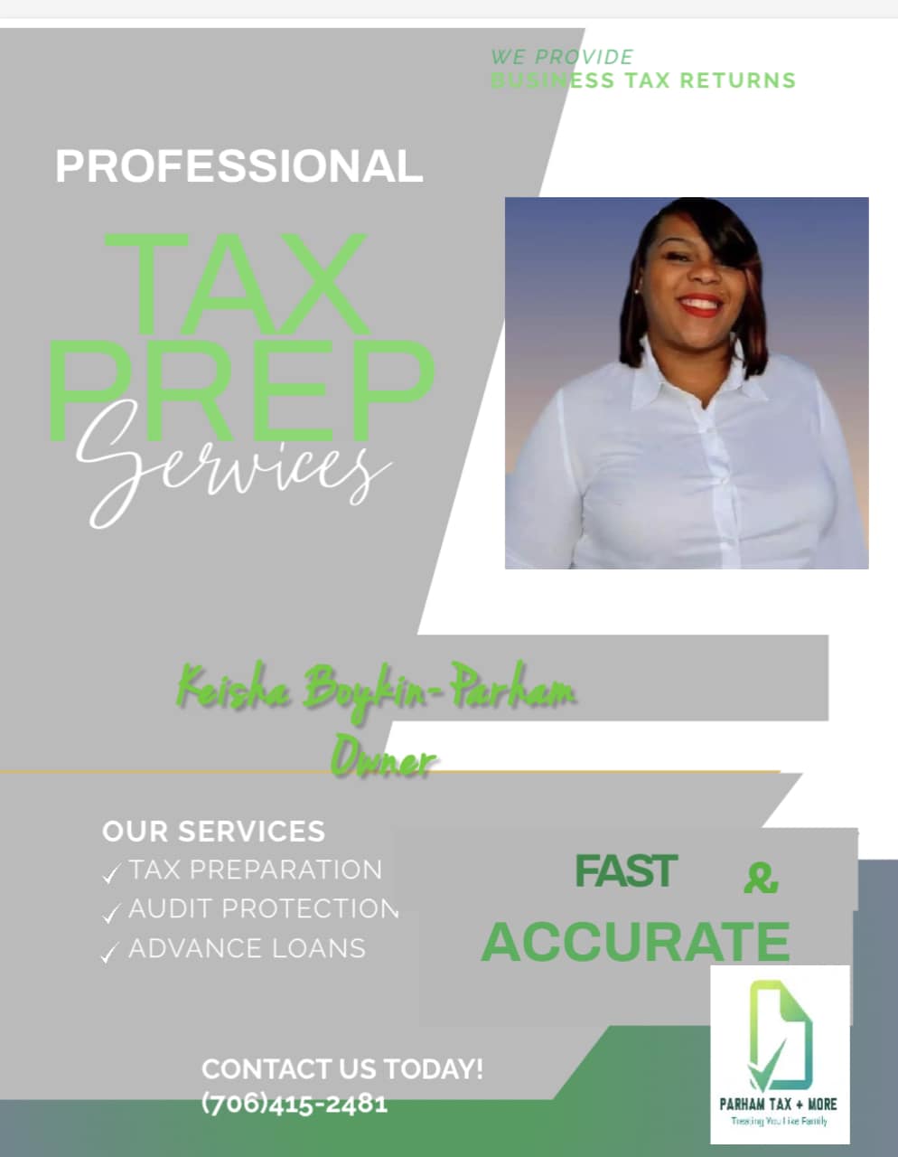 Parham Tax and More