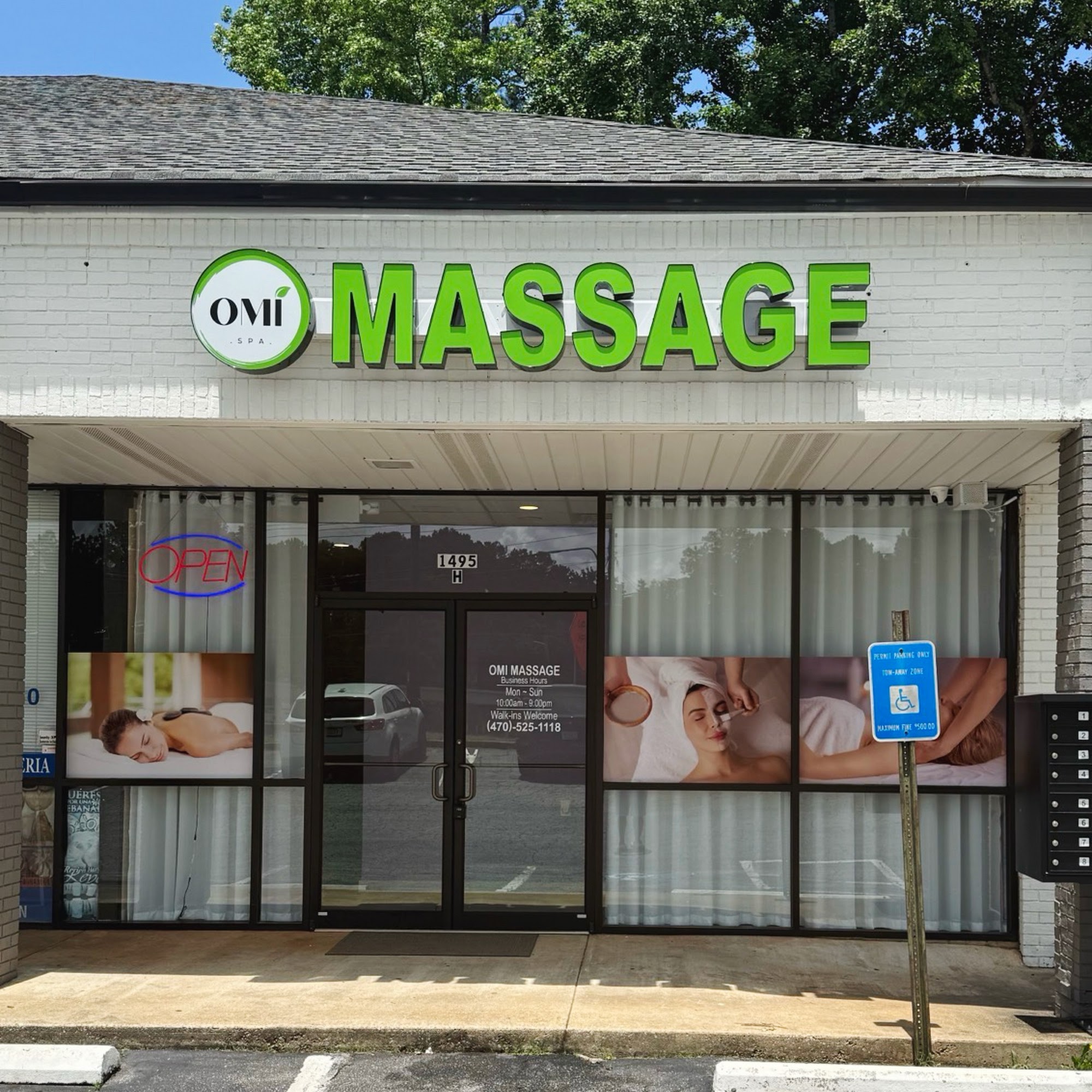 OMI MASSAGE & HEAD SPA 1495 Duluth Hwy # H, Lawrenceville Georgia 30043