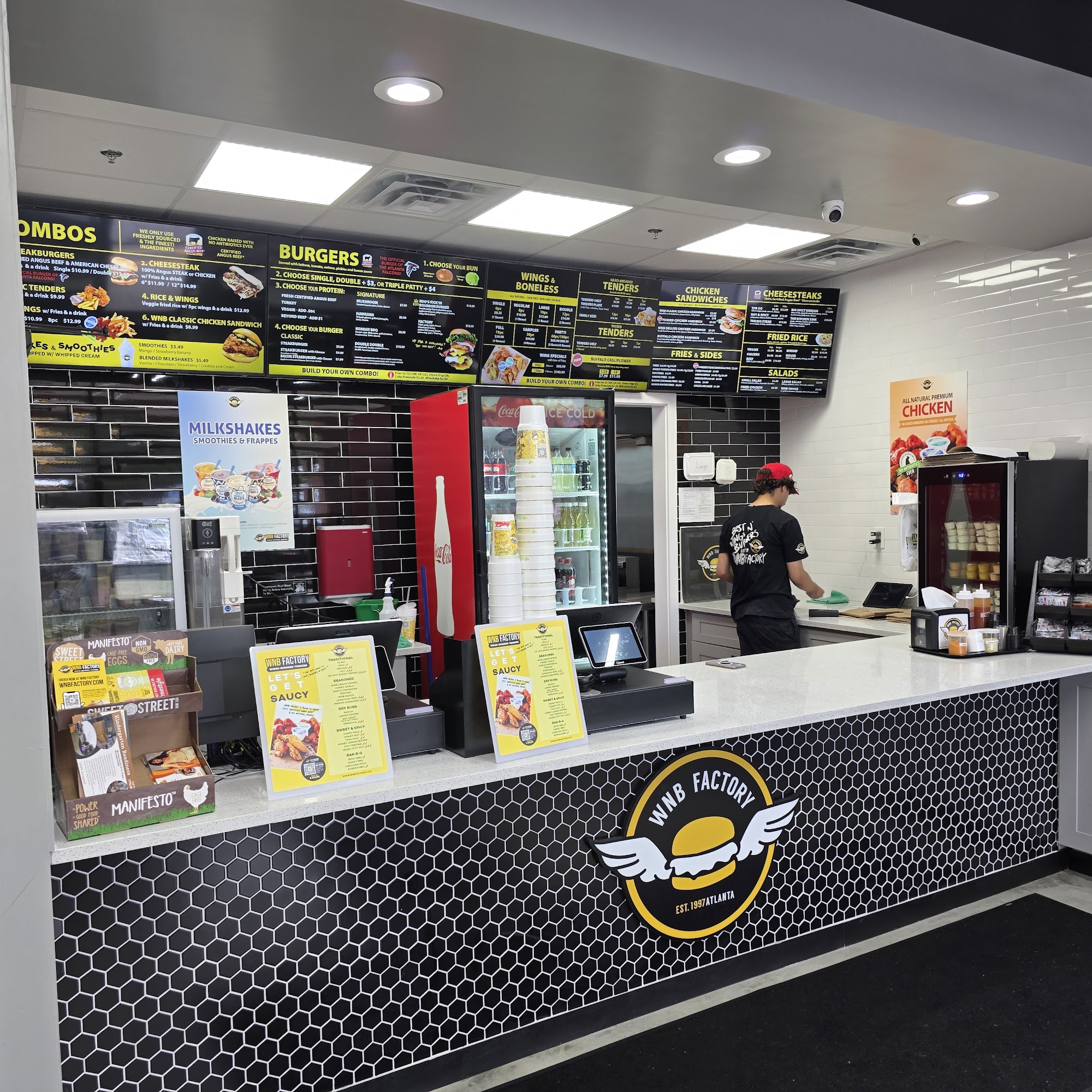 WNB Factory - Wings & Burger 3050 Five Forks Trickum Rd SW, Lilburn