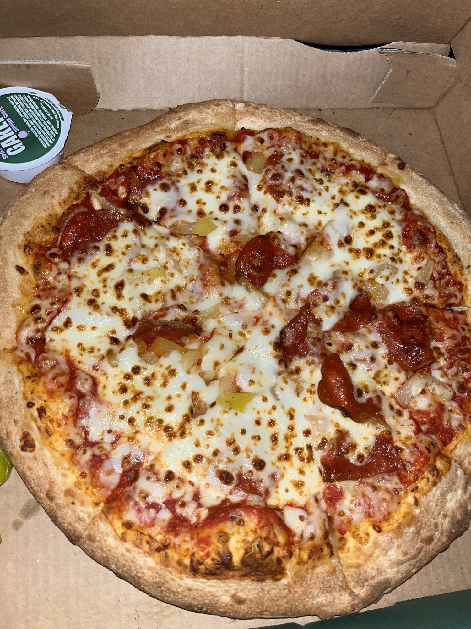 Papa Johns Pizza Menu