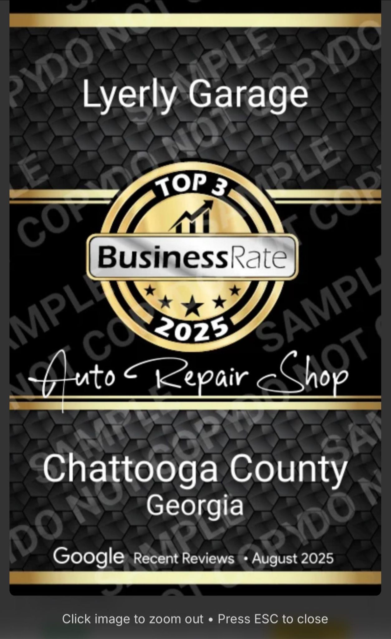 Lyerly Garage Lyerly