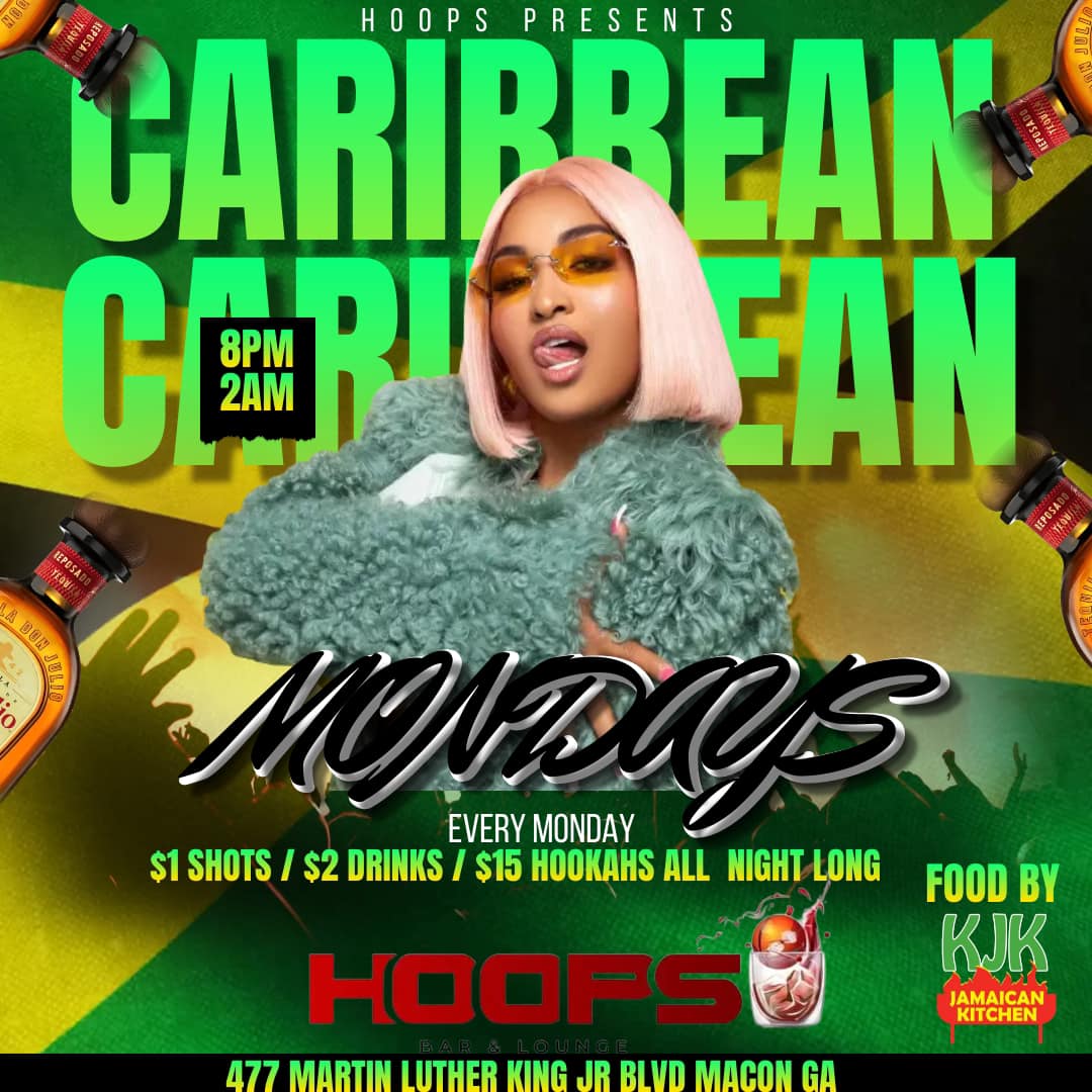Hoops Bar & Lounge Menu