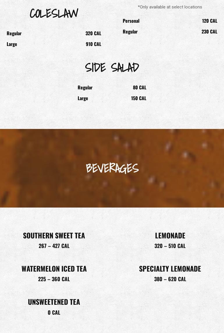 Huey Magoo’s Chicken Tenders Menu