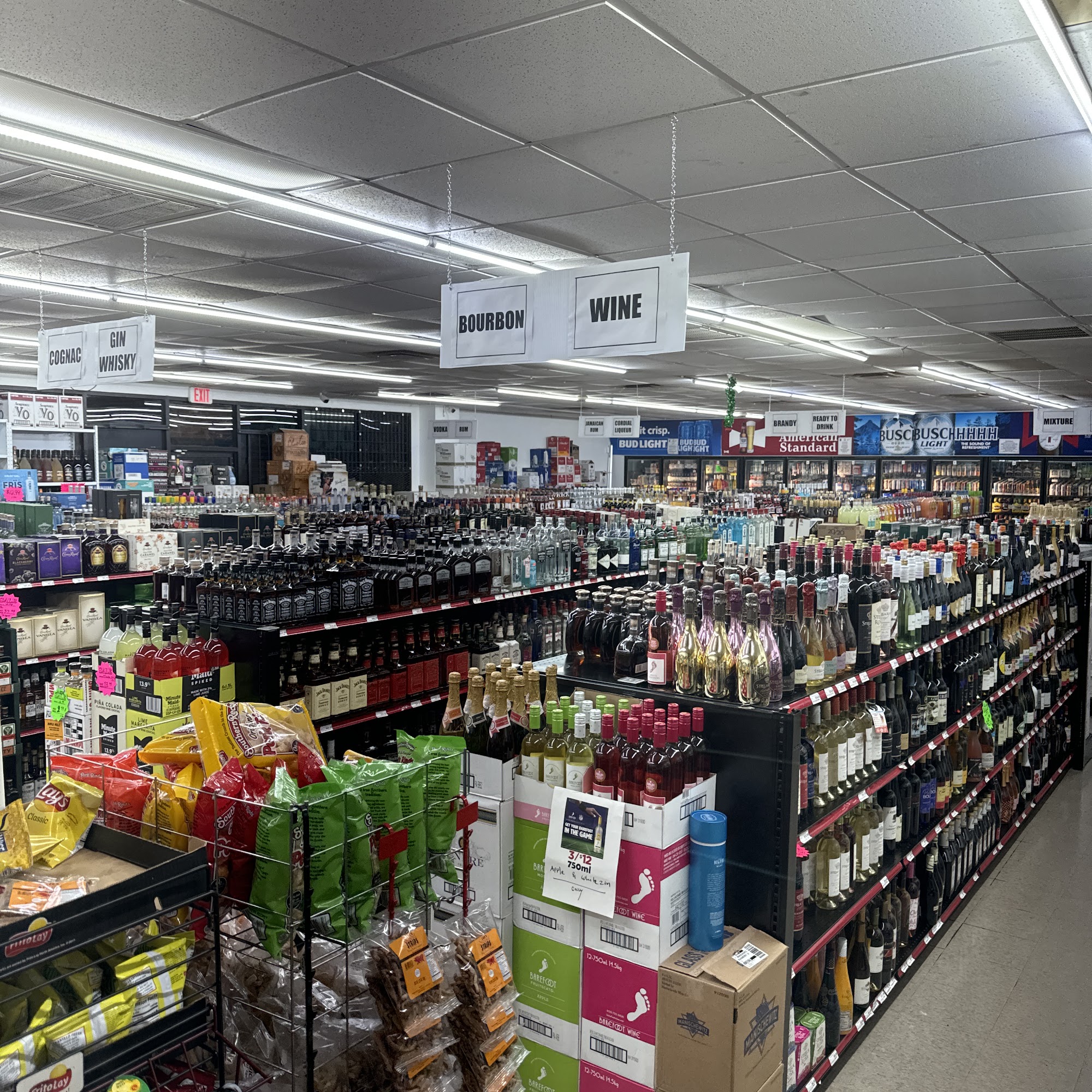 P & P liquor store