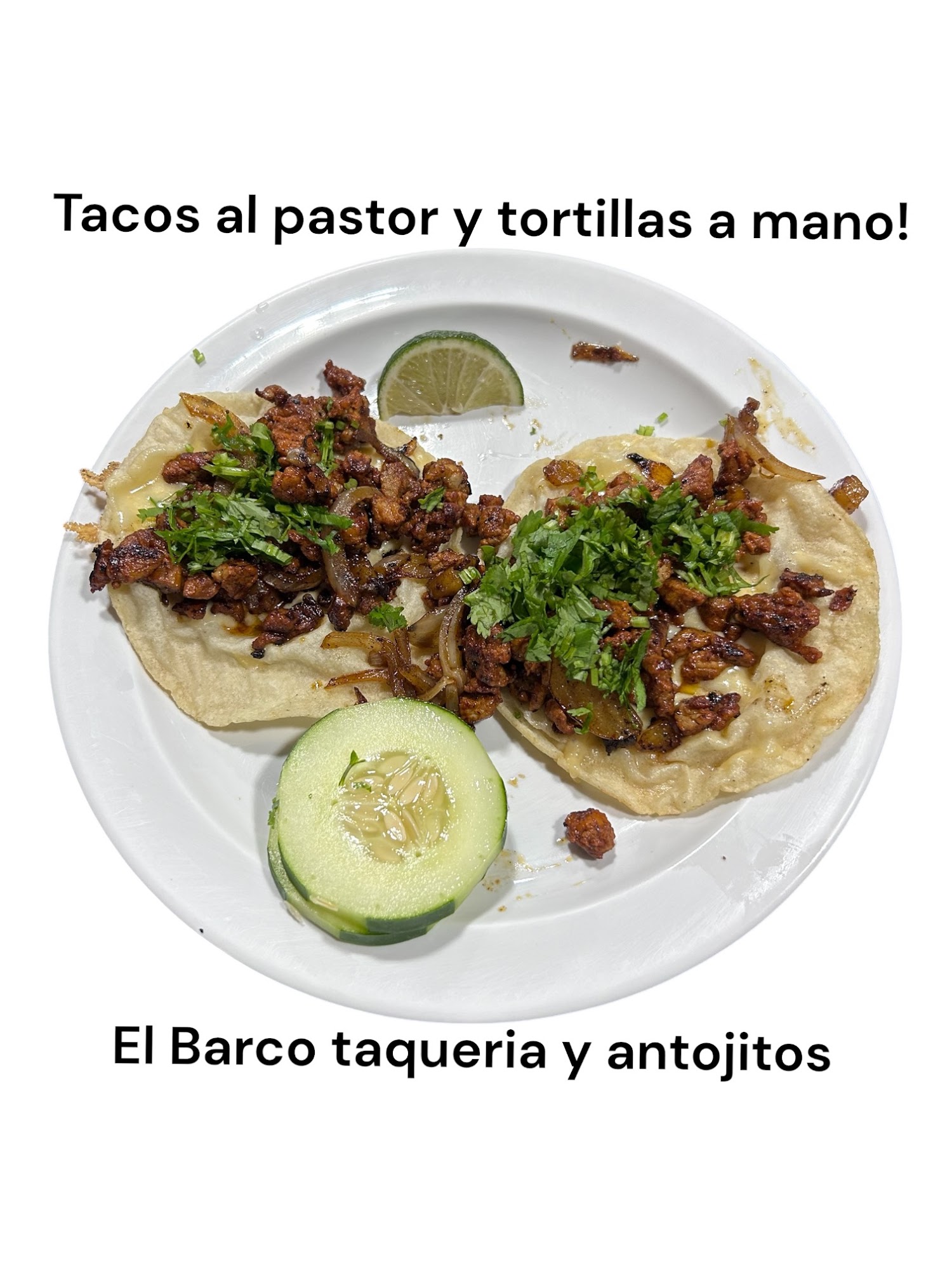 El Barco Taqueria Menu