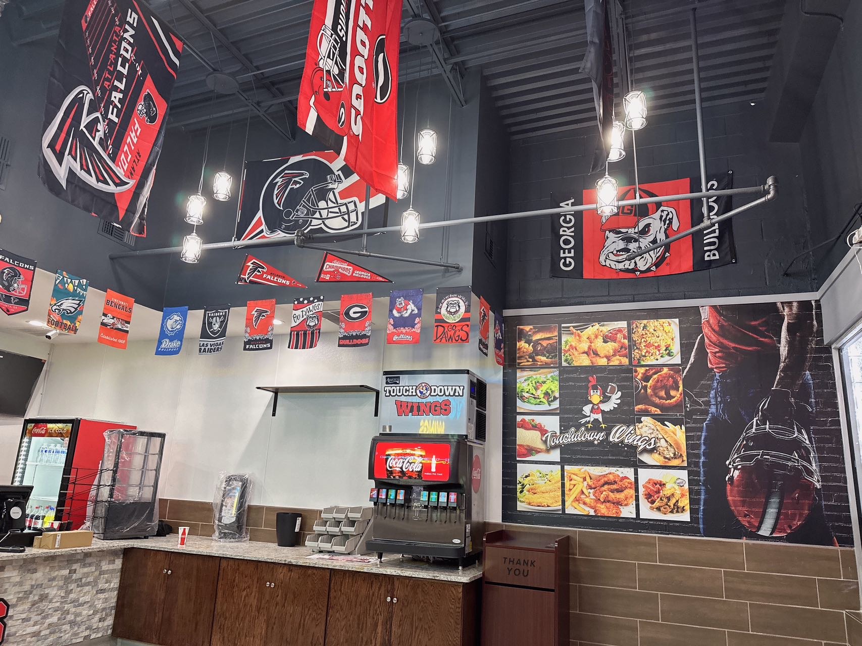 TouchDown Wings at Farmer Market Menu