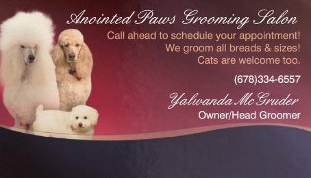 Anointed Paws Grooming Salon McDonough