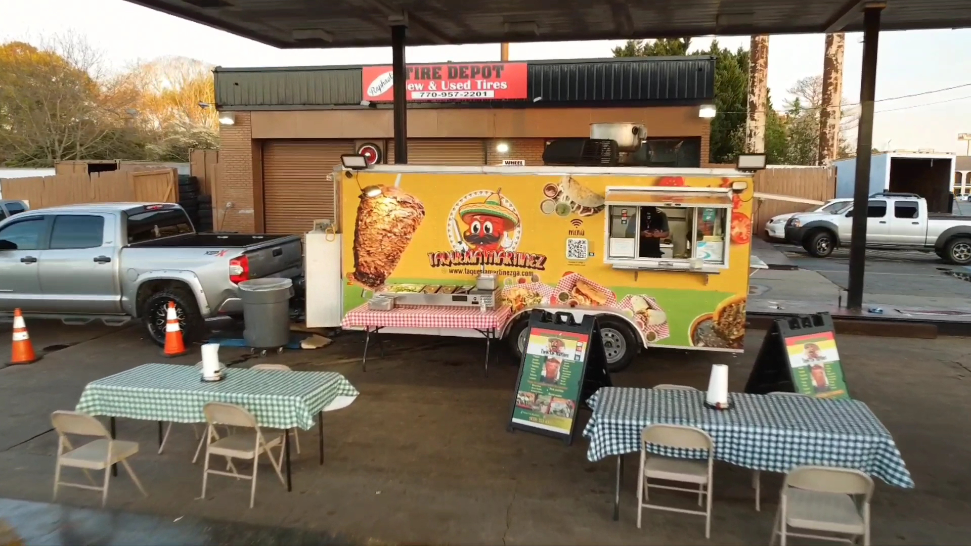 Taqueria Martinez Food Truck Menu