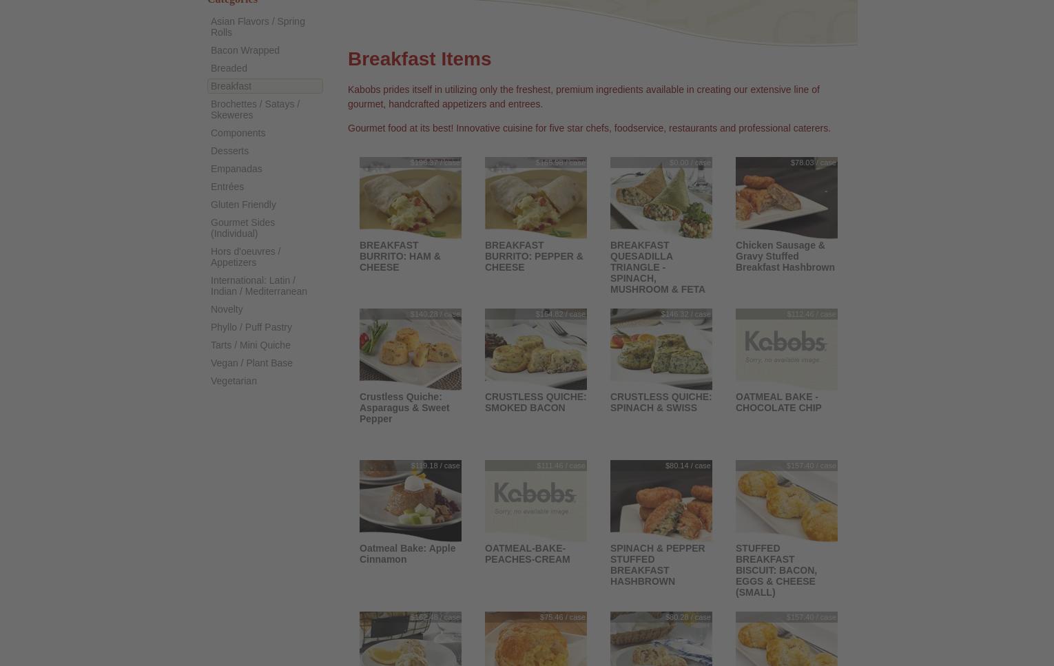 Kabobs Inc Menu