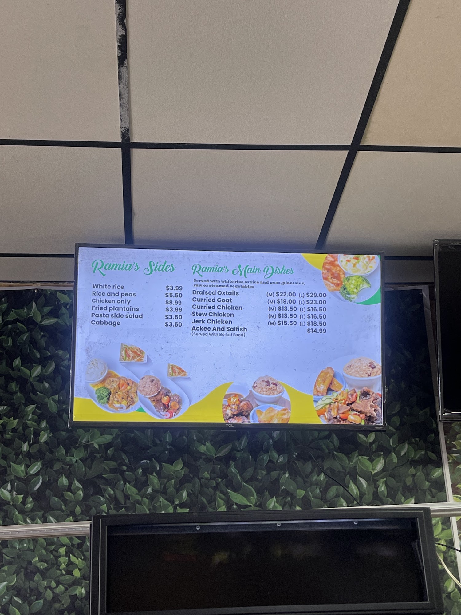 Ramia Island Taste Menu