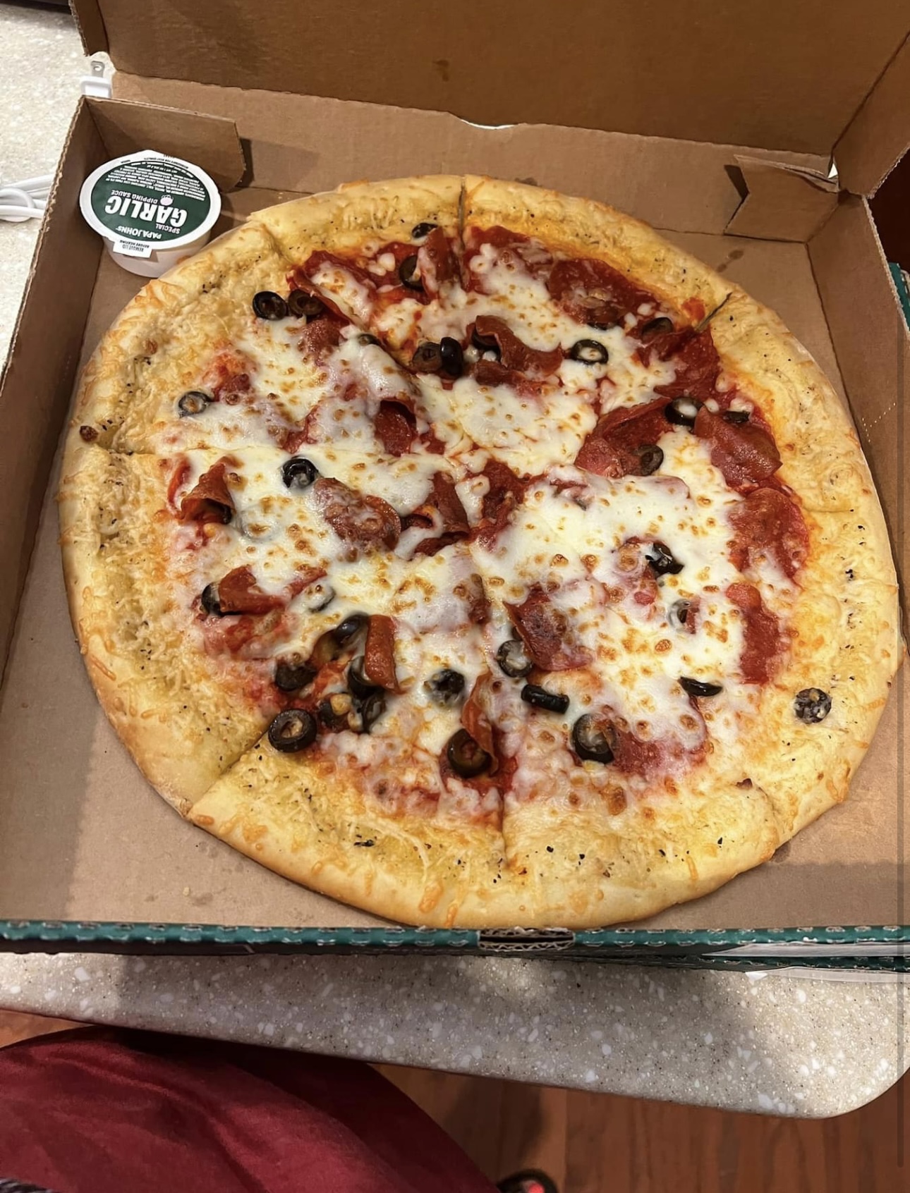 Papa Johns Pizza Menu