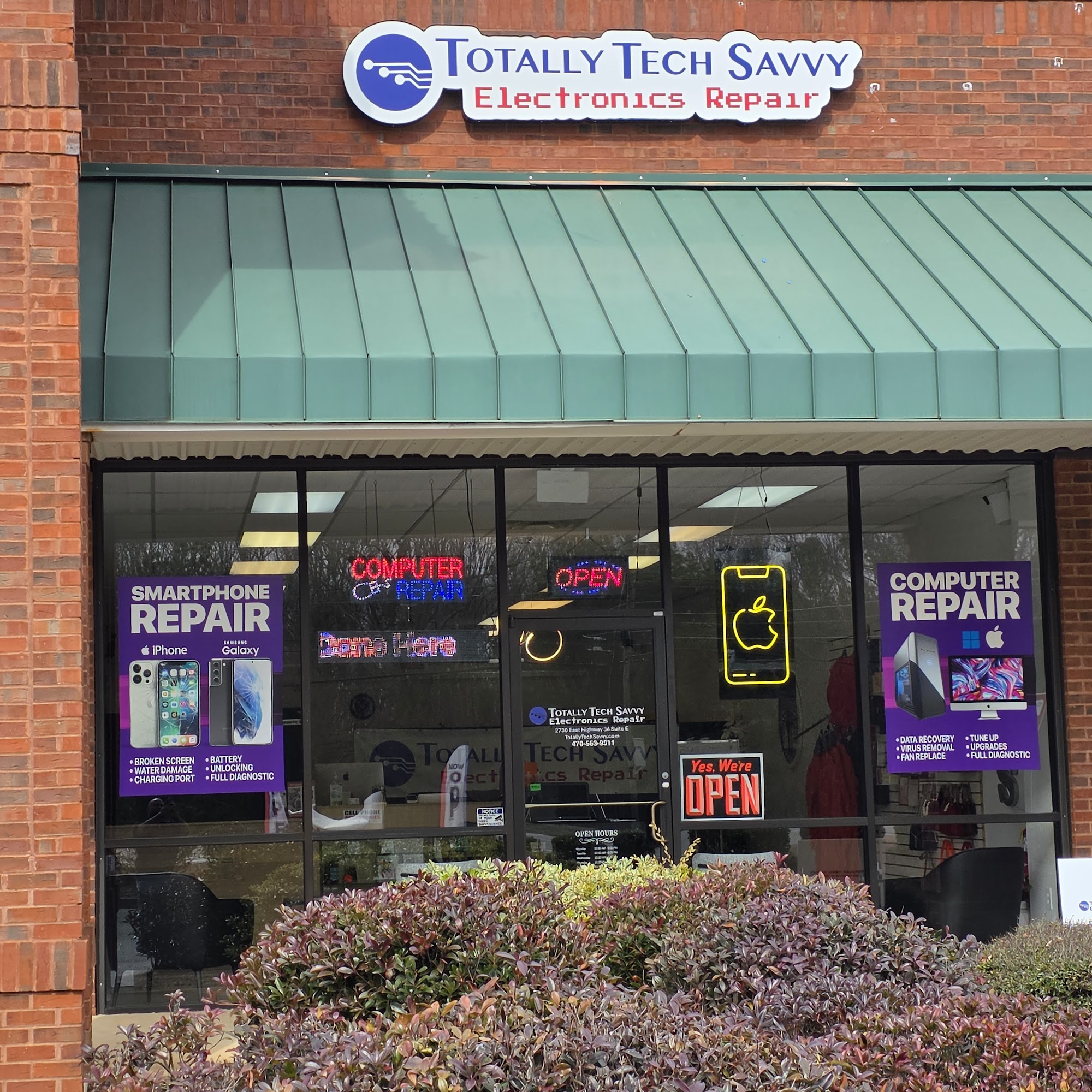 Totally Tech Savvy 2730 E Hwy 34 Suite E, Newnan Georgia 30265