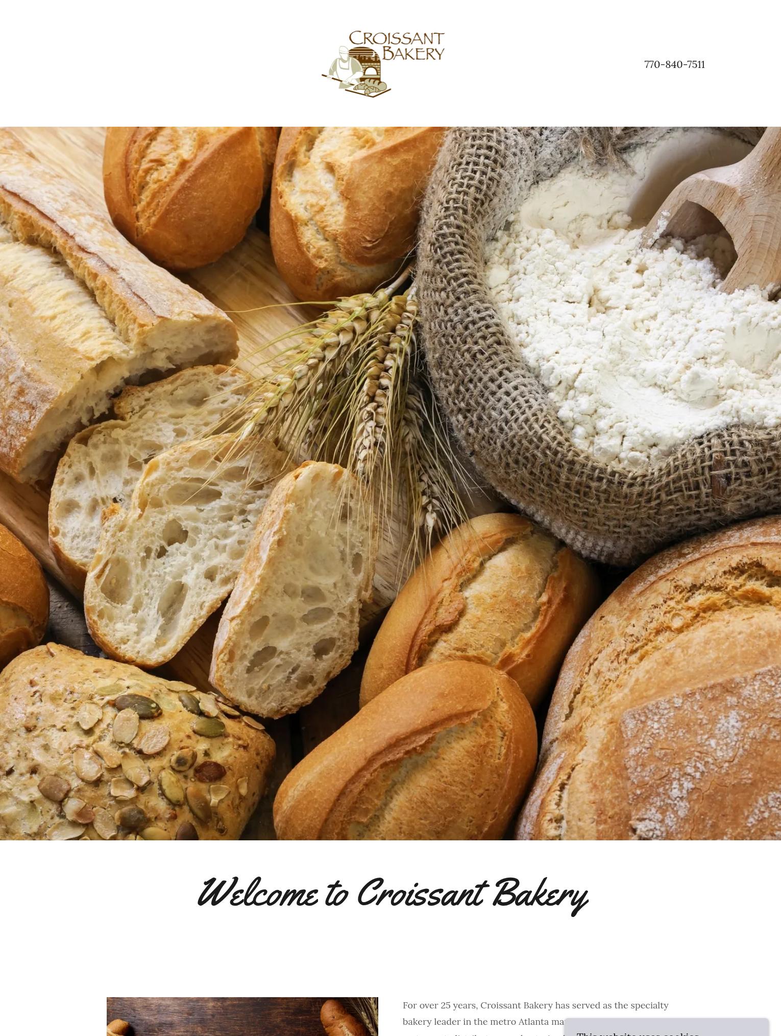 Croissant Bakery LLC Menu