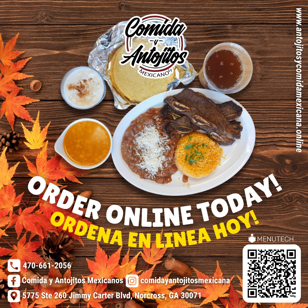 Antojitos y comida mexicana