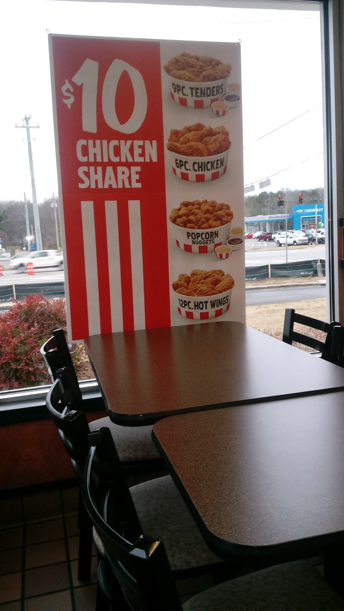 KFC Menu