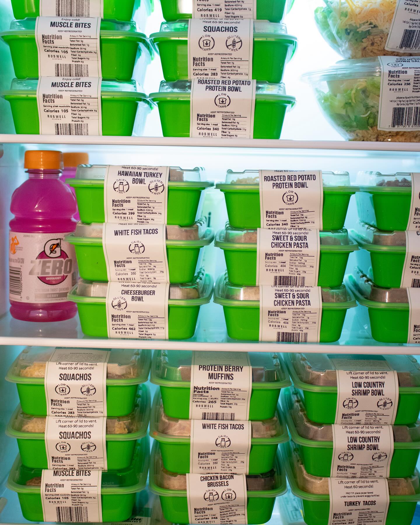 Lean Kitchen - Roswell Menu