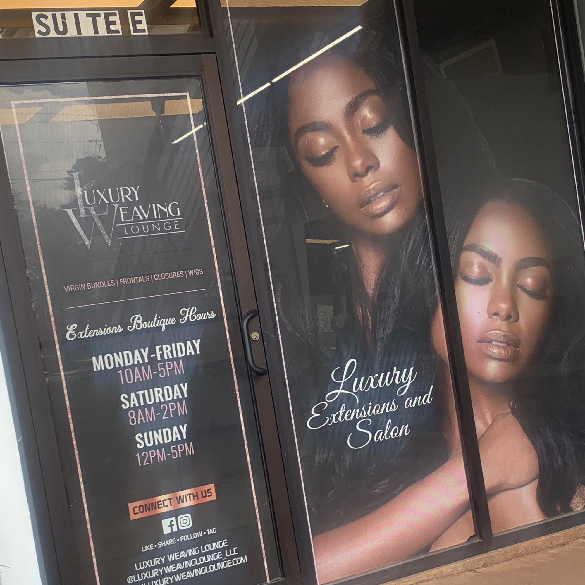 Luxury Weaving Lounge 5801 Roswell Rd Suite E, Sandy Springs Georgia 30328