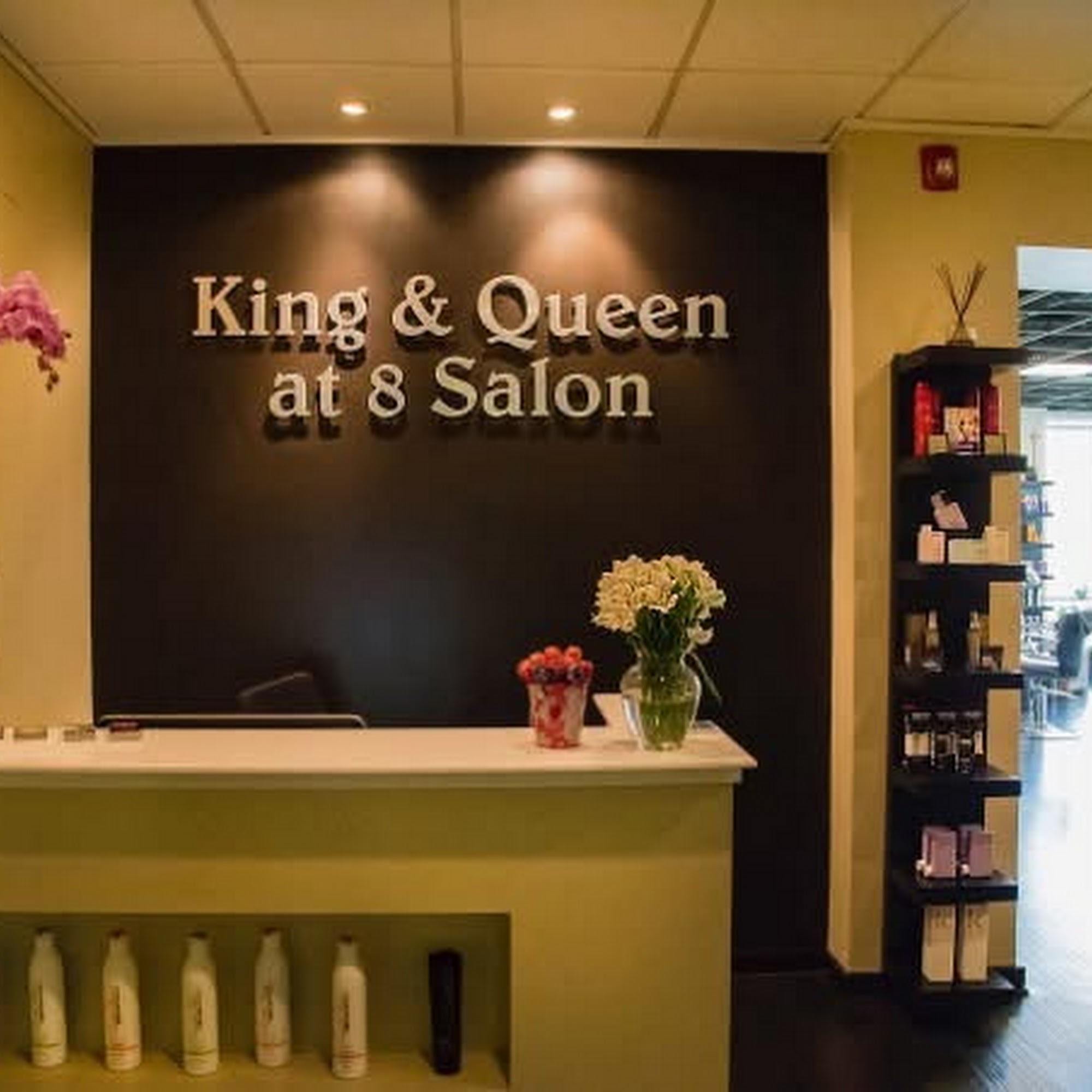 King and Queen at 8 Salon