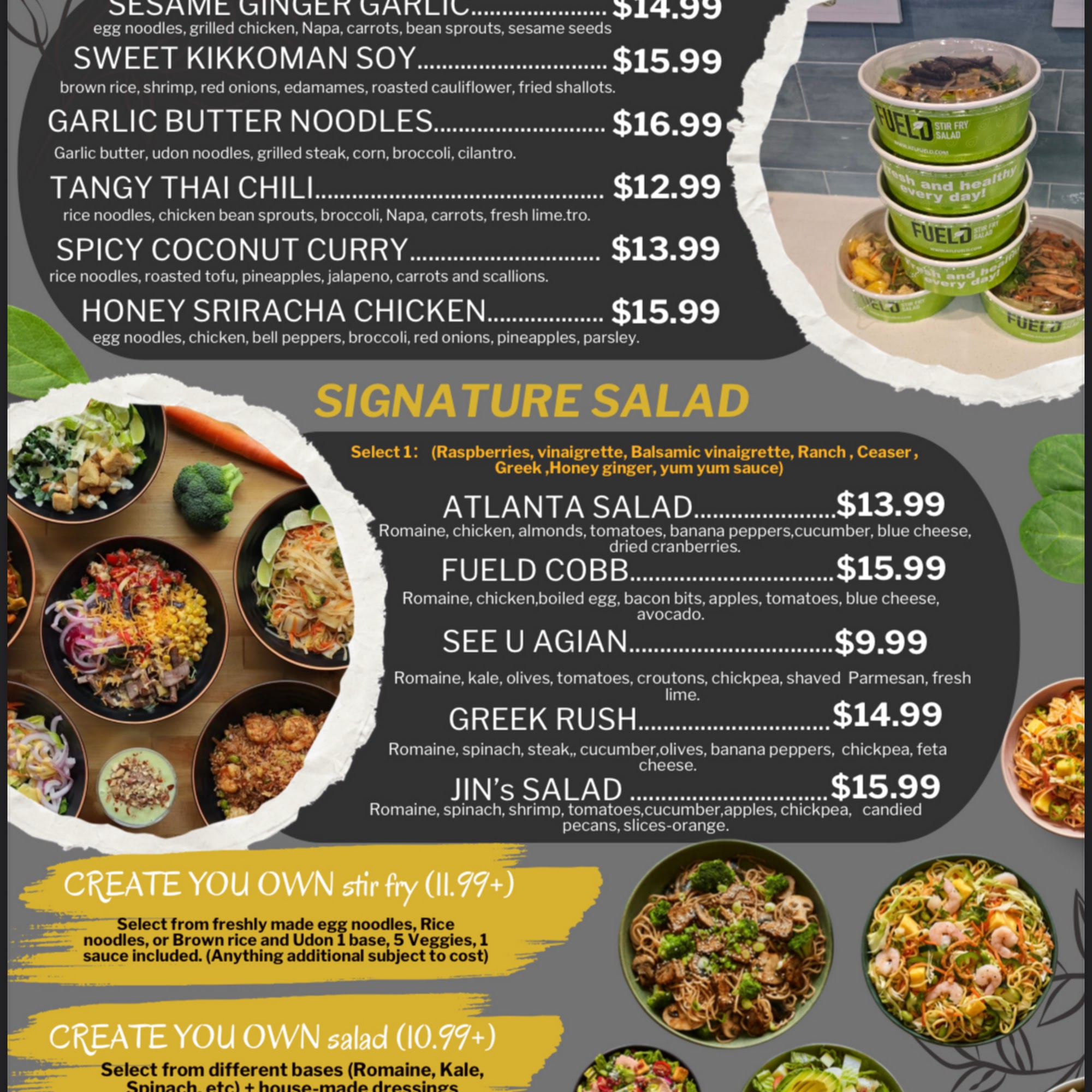 Fueld Stir Fry & Salad Sandy Springs