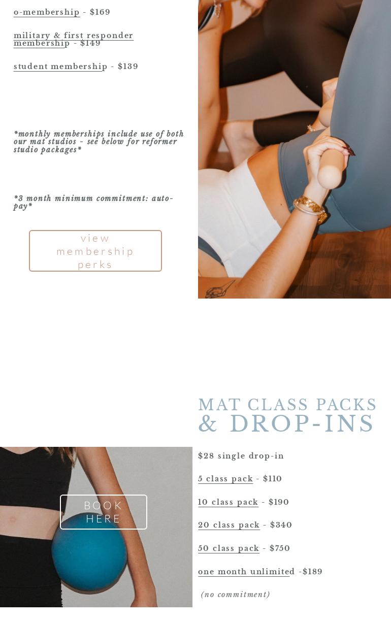 Ōtium Studios Downtown Menu