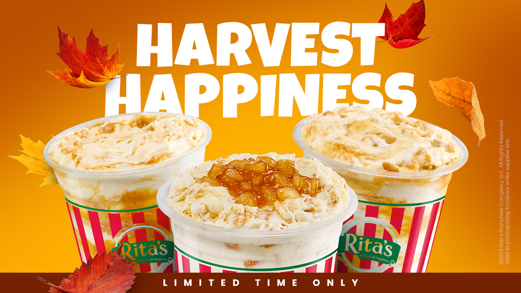 Rita's Italian Ice & Frozen Custard Menu