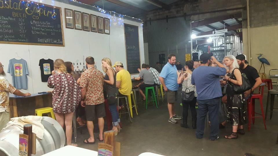 Coastal Empire Beer Co. Menu