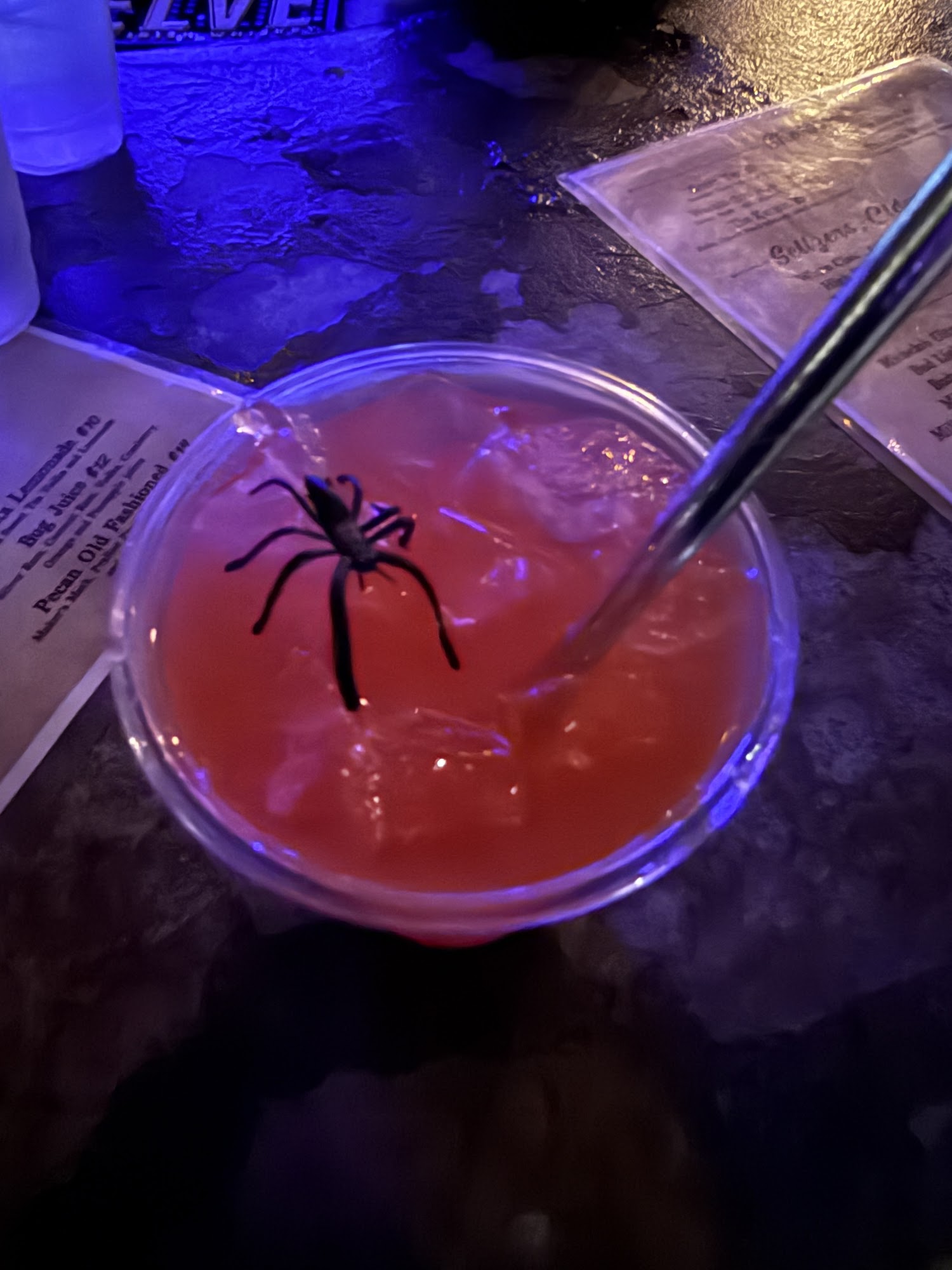 The Hideaway Lounge Menu