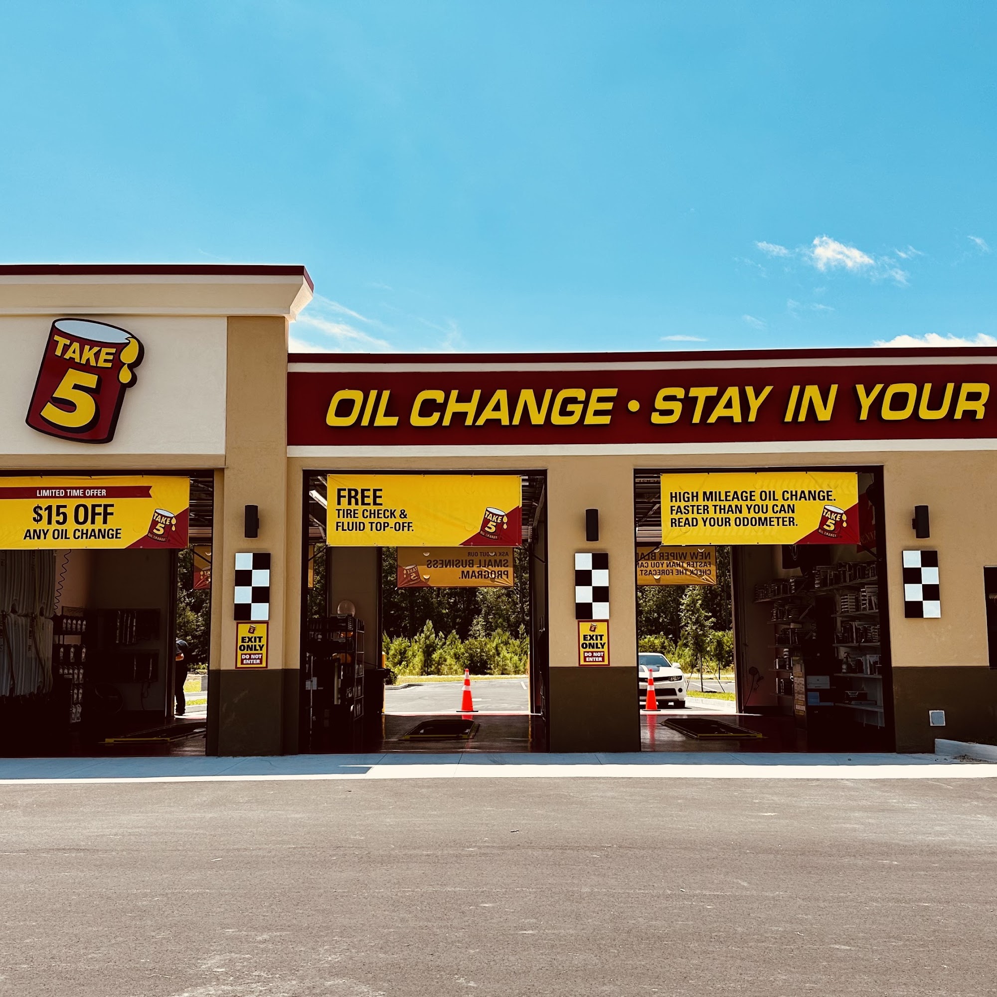 Take 5 Oil Change